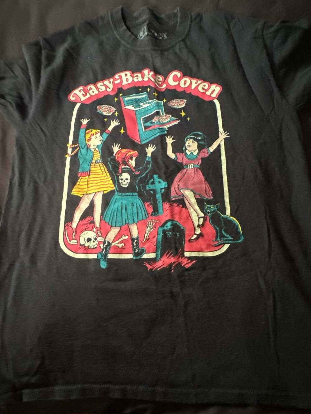 Creepy Co Easy-Bake Coven Steven Rhodes Graphic T-Shirt